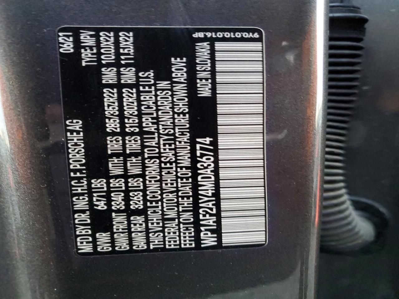 2021 Porsche Cayenne Turbo