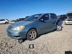 Vehiculos salvage en venta de Copart Amarillo, TX: 2007 Toyota Corolla ce