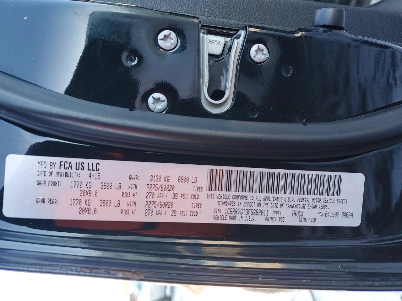 2015 Dodge RAM 1500 SLT