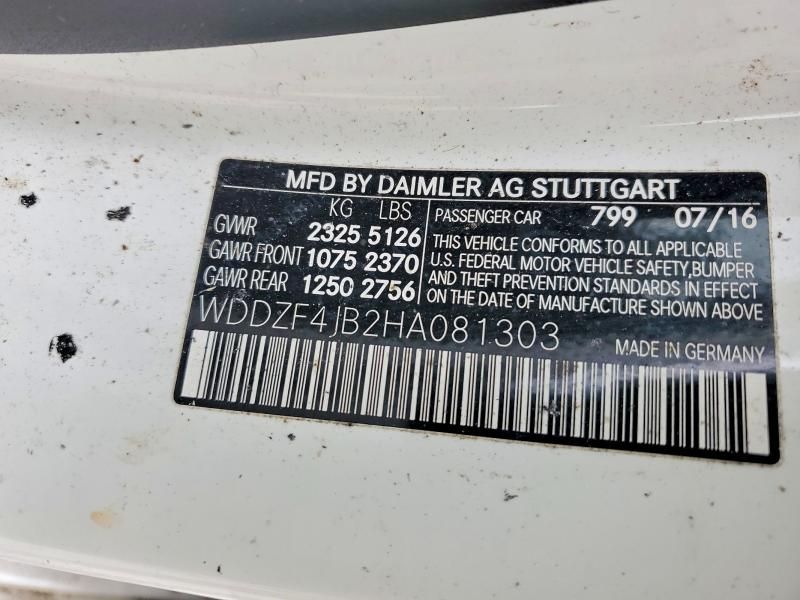 2017 Mercedes-Benz E 300