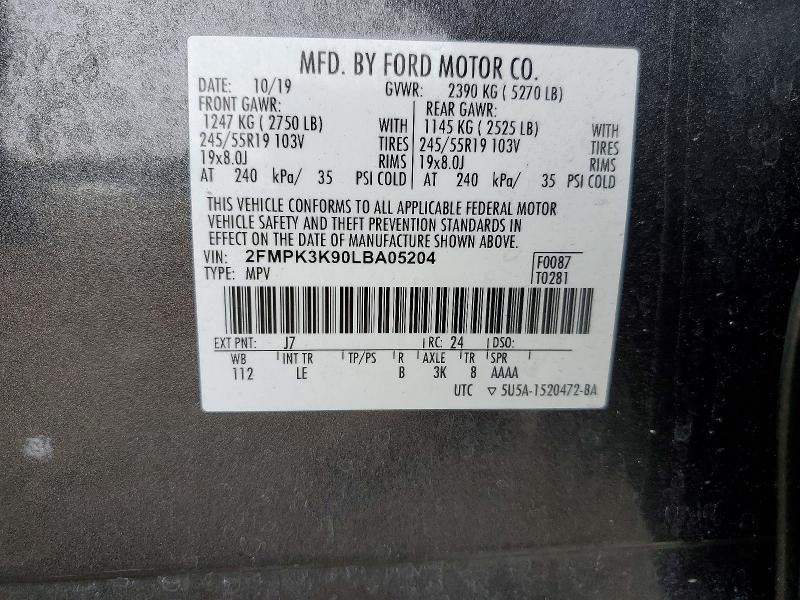 2020 Ford Edge Titanium