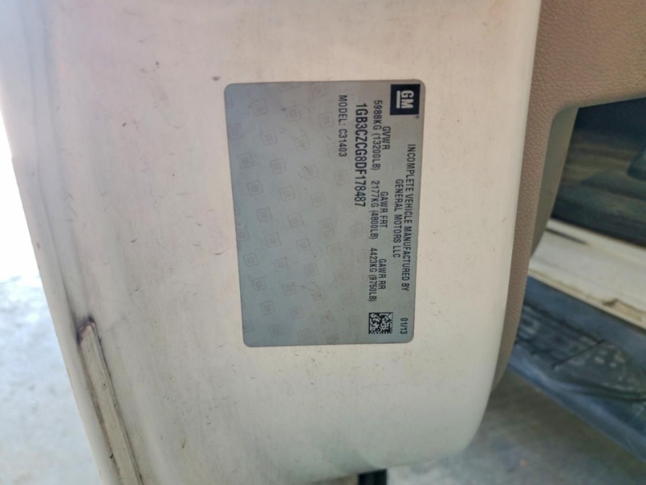 2013 Chevrolet Silverado Utility / Service Truck