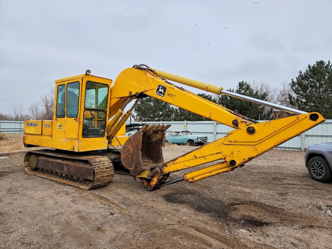 1980 John Deere Tractor-Excavator