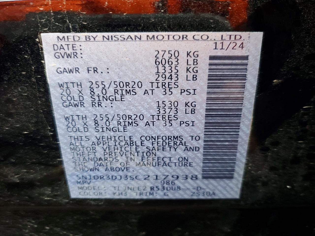 2025 Nissan Pathfinder Platinum