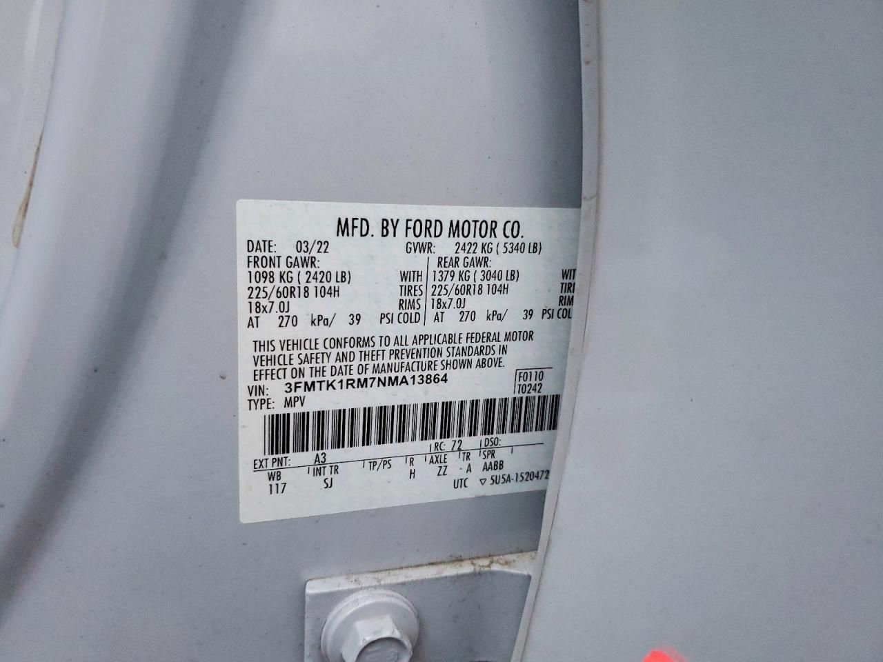 2022 Ford Mustang Mach-e Select