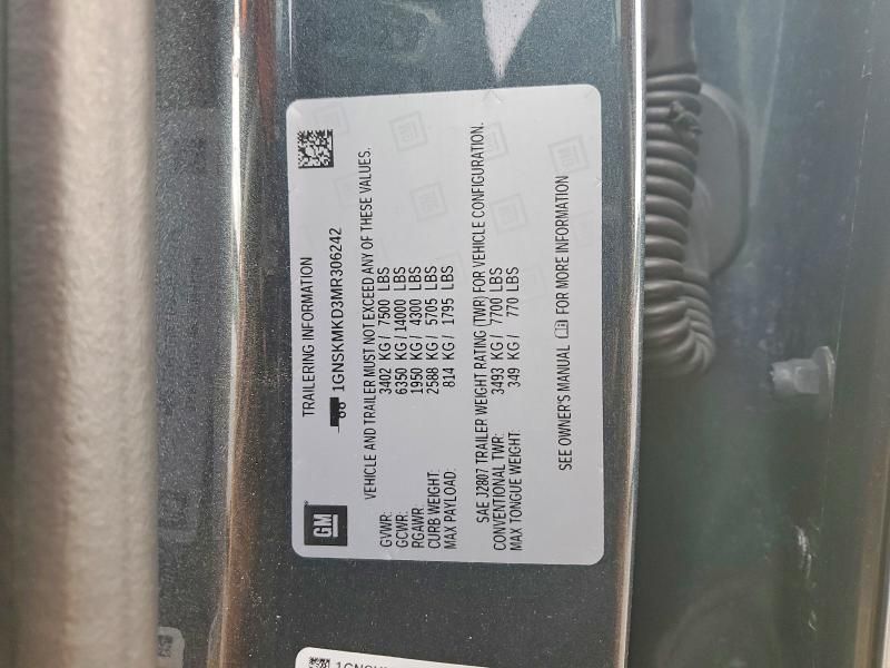 2021 Chevrolet Tahoe K1500 ls