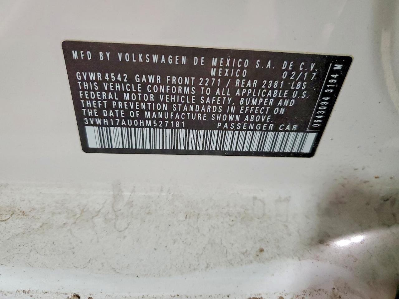 2017 Volkswagen Golf Alltrack s