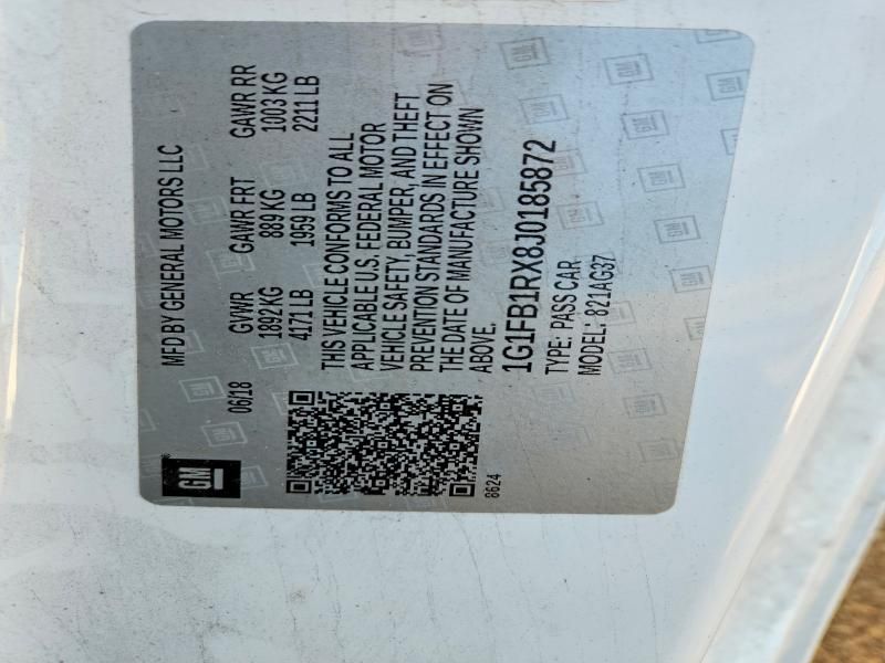 2018 Chevrolet Camaro lt