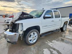 Salvage cars for sale from Copart Haslet, TX: 2012 Chevrolet Silverado K1500 lt