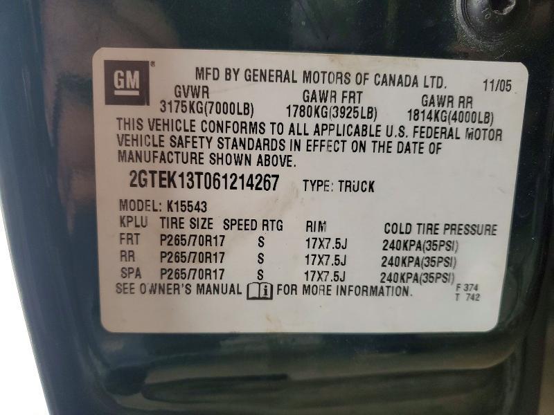 2006 GMC New Sierra K1500