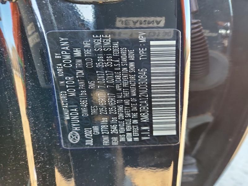 2022 Hyundai Tucson Blue