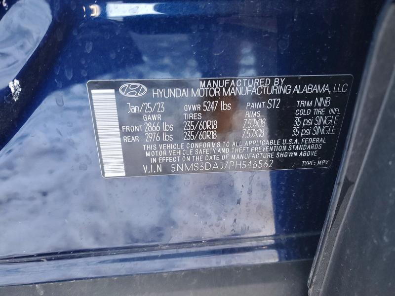 2023 Hyundai Santa fe sel Premium