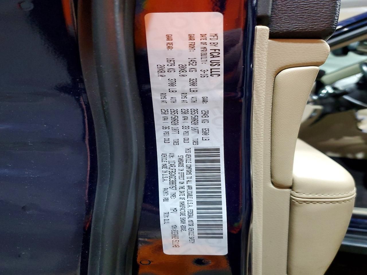 2016 Jeep Grand Cherokee Limited