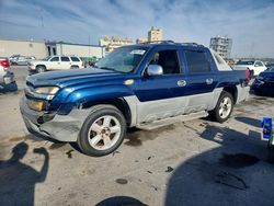 Salvage trucks for sale at New Orleans, LA auction: 2002 Chevrolet Avalanche C1500