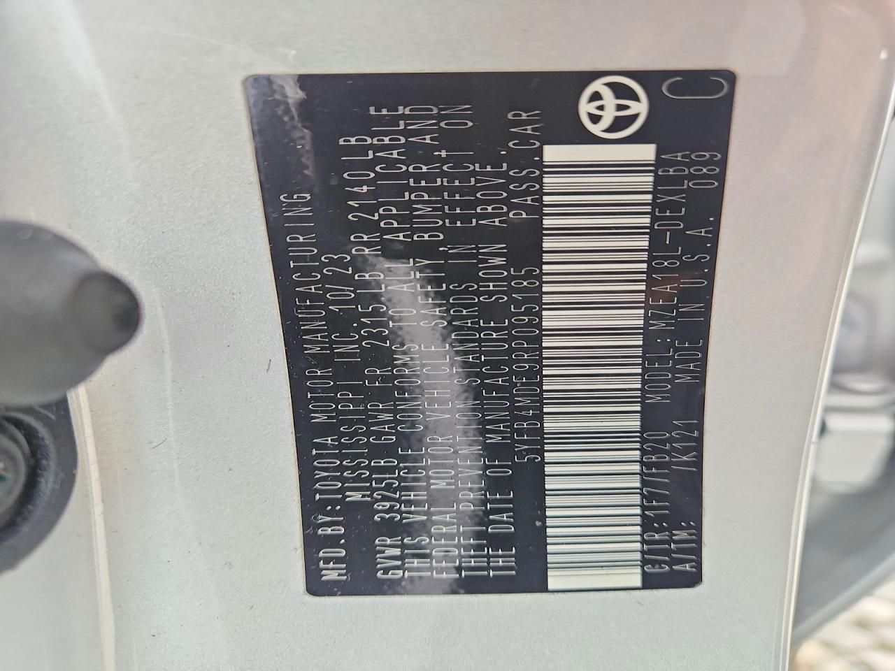 2024 Toyota Corolla le