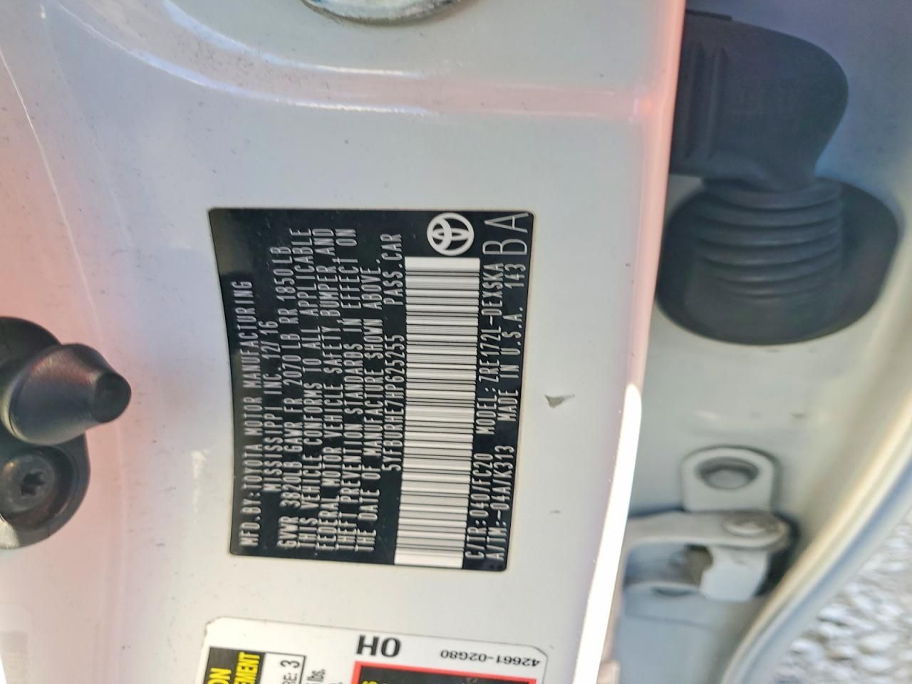 2017 Toyota Corolla l