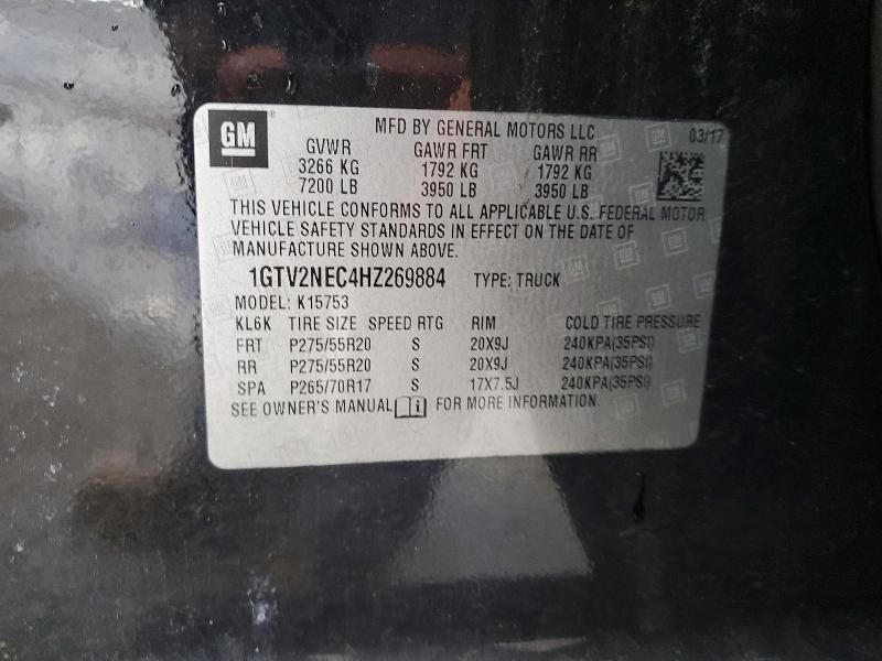 2017 GMC Sierra K1500 SLT