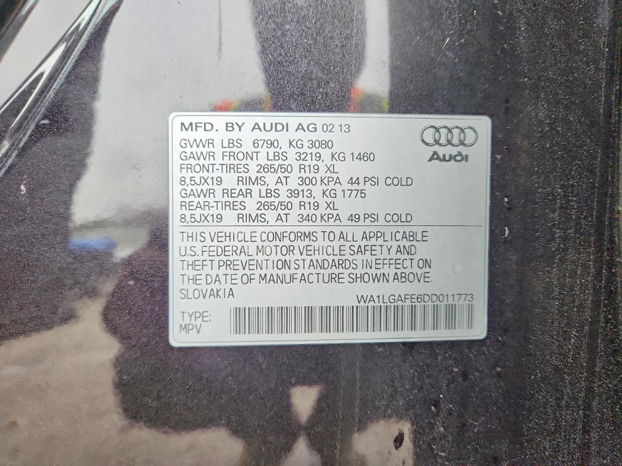 2013 Audi Q7 Premium Plus