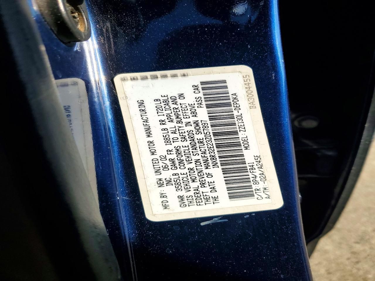 2003 Toyota Corolla ce