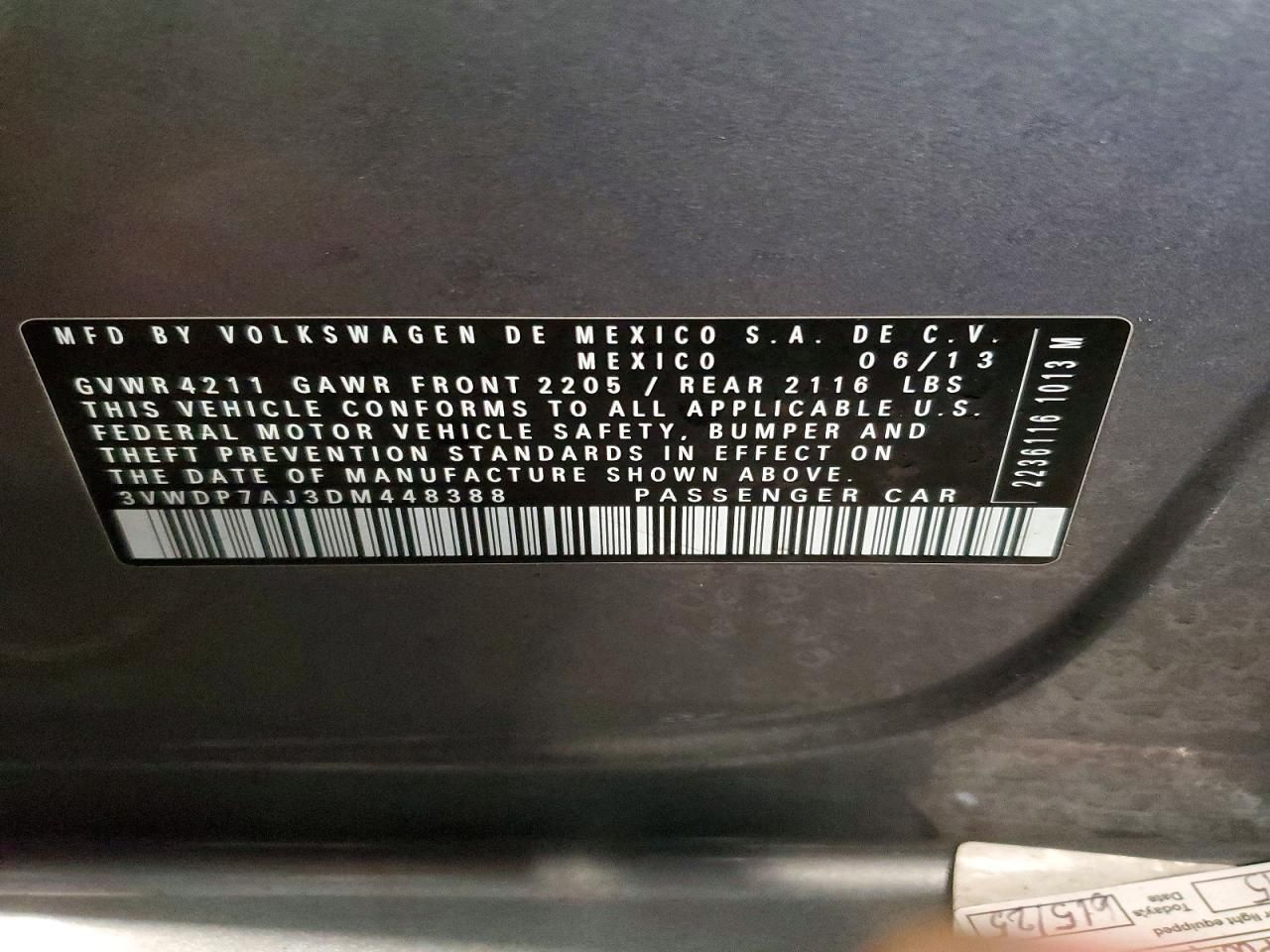 2013 Volkswagen Jetta se