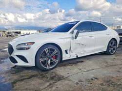 Salvage cars for sale from Copart Sun Valley, CA: 2025 Genesis G70 Sport Advanced