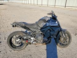 Salvage motorcycles for sale at San Antonio, TX auction: 2018 Yamaha MT09