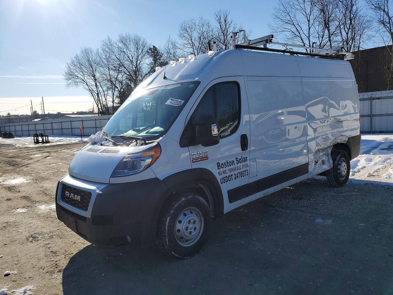 2021 Dodge RAM Promaster 2500 Utility / Service Van