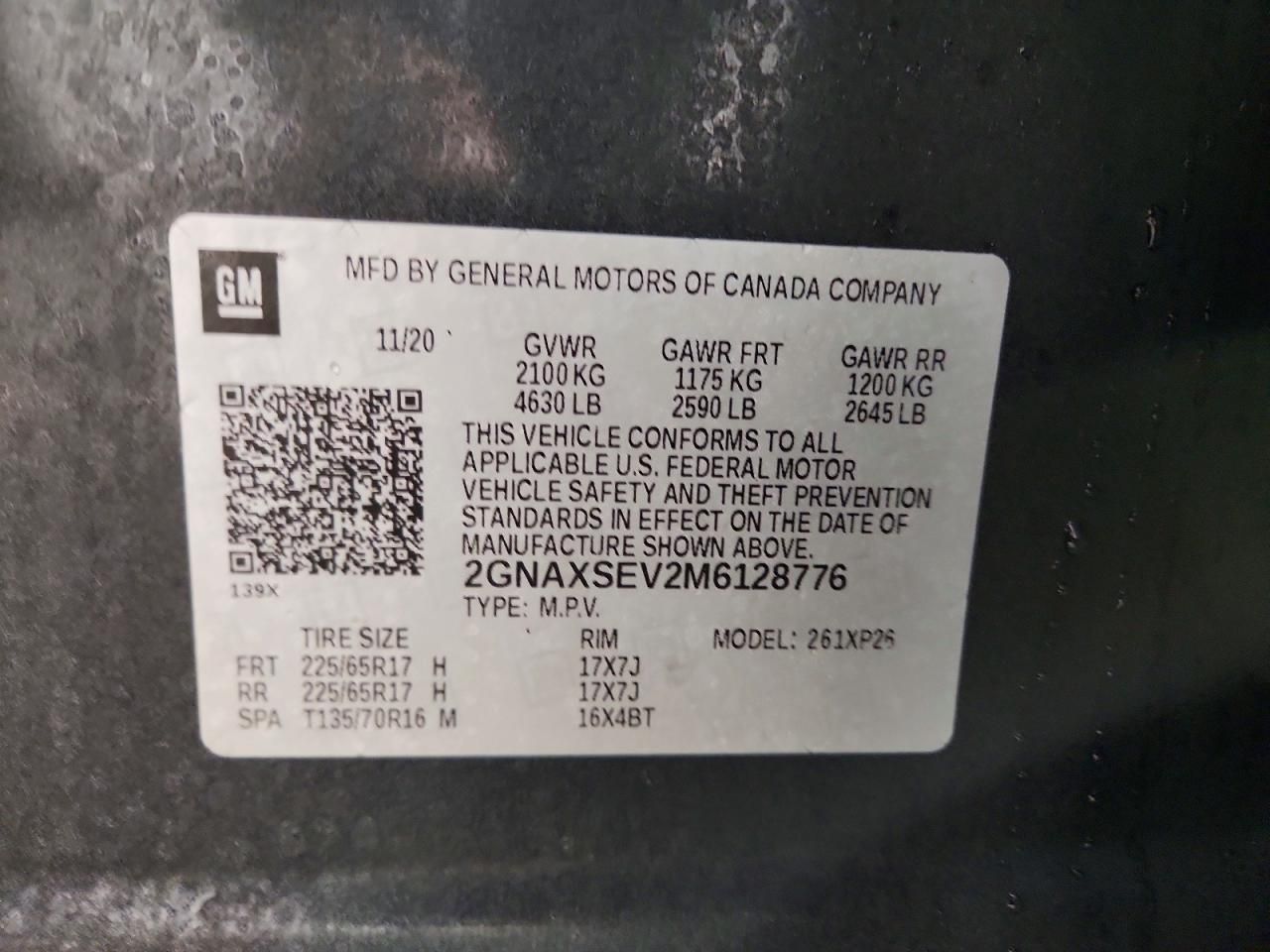 2021 Chevrolet Equinox ls