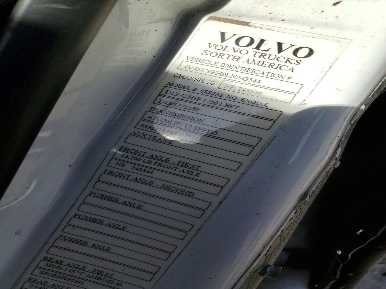 2020 Volvo VNL Semi Truck