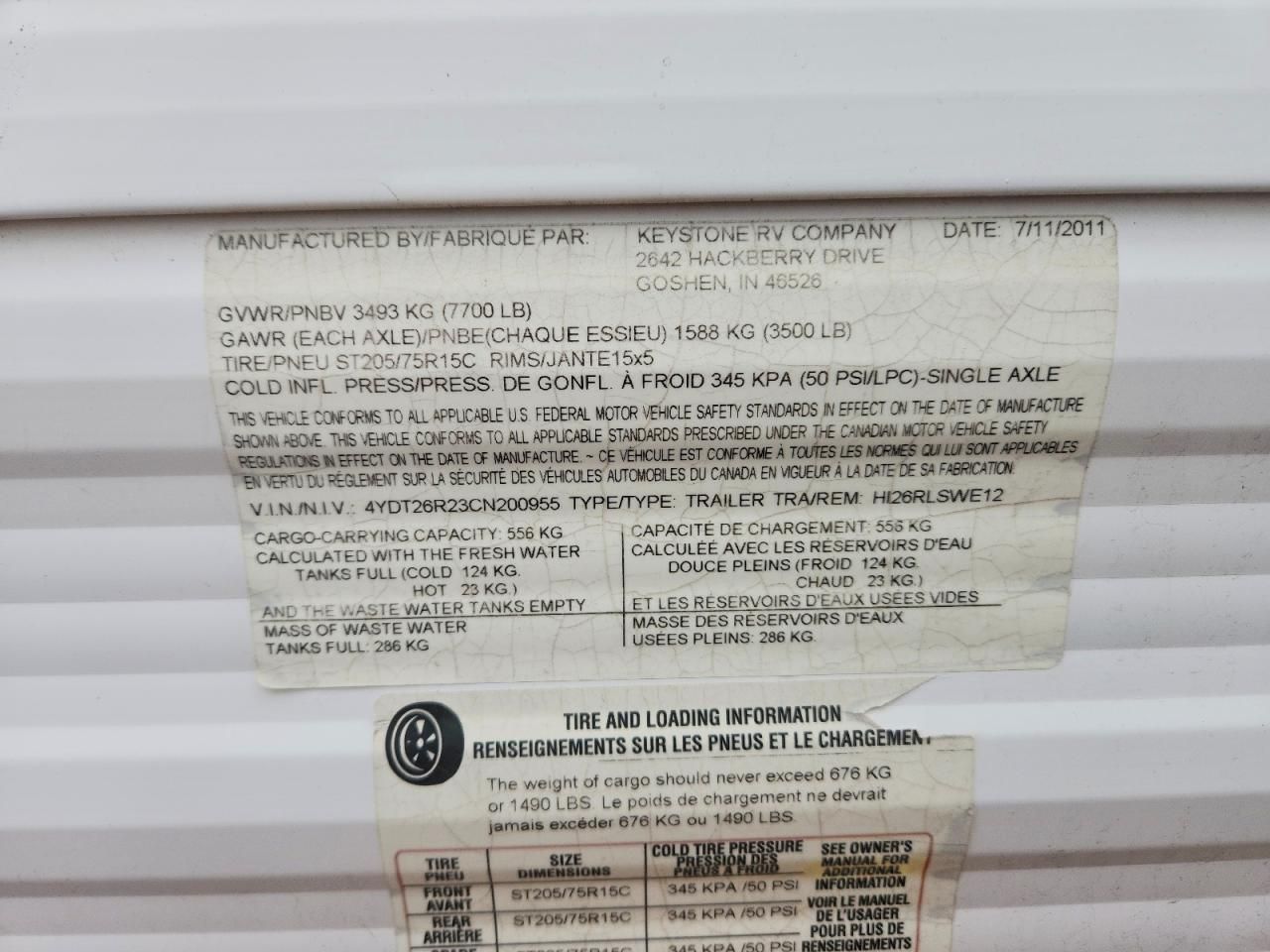 2012 Keystone Hideout