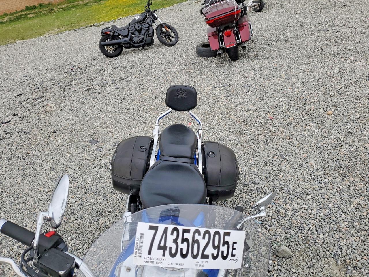 2012 Yamaha XVS950 AC