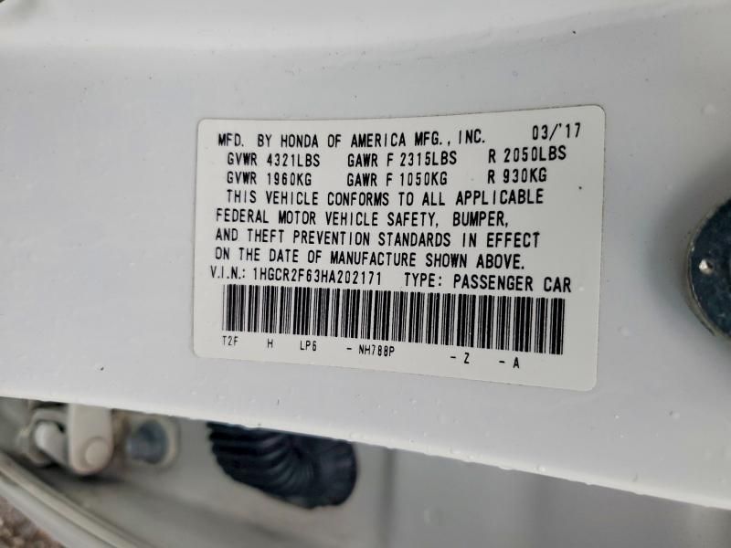 2017 Honda Accord Sport