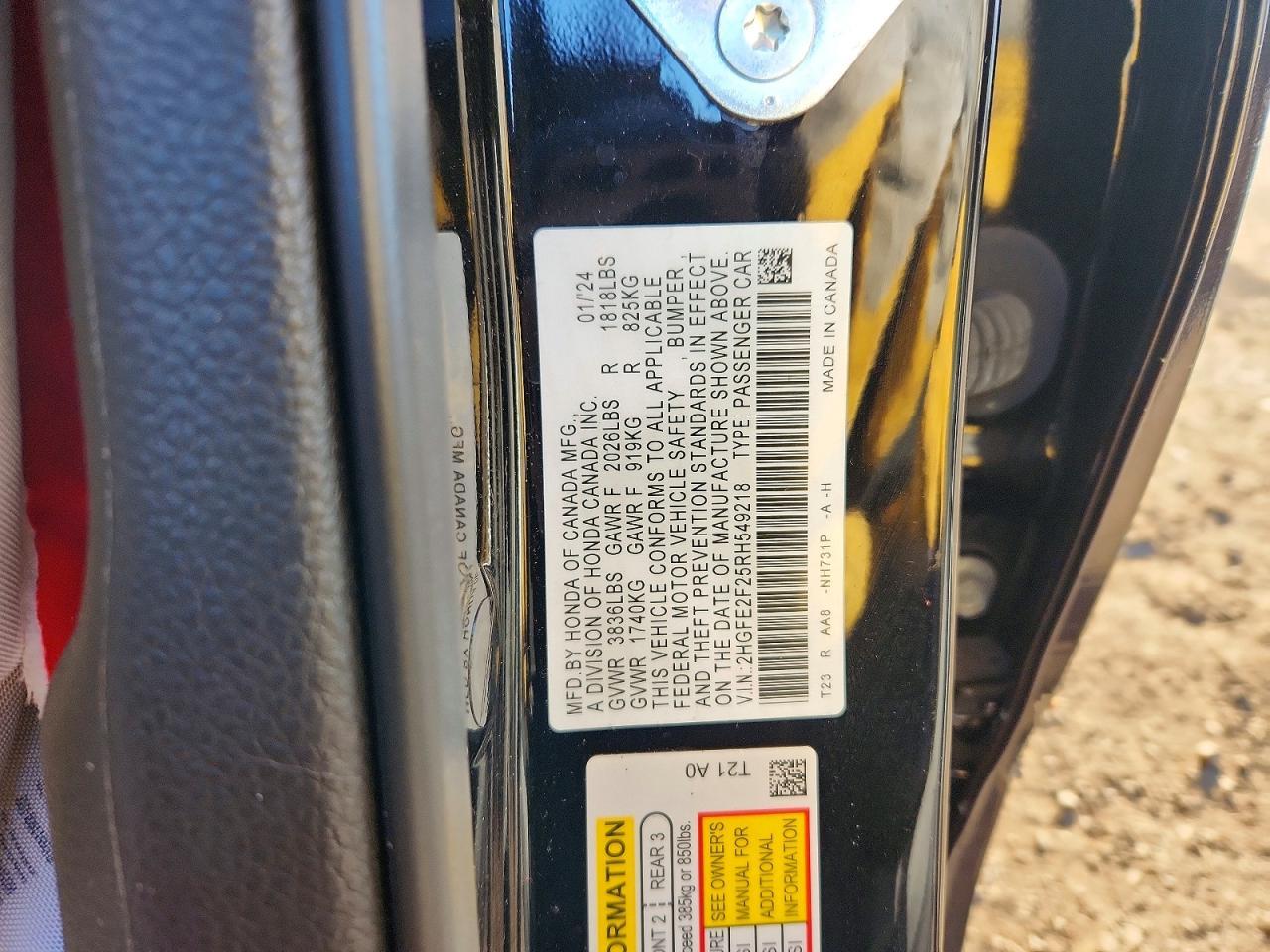 2024 Honda Civic lx