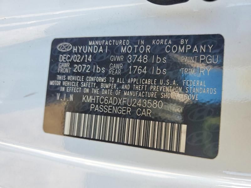 2015 Hyundai Veloster