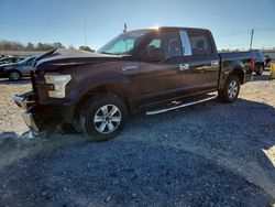 Salvage trucks for sale at Hueytown, AL auction: 2015 Ford F150 Supercrew