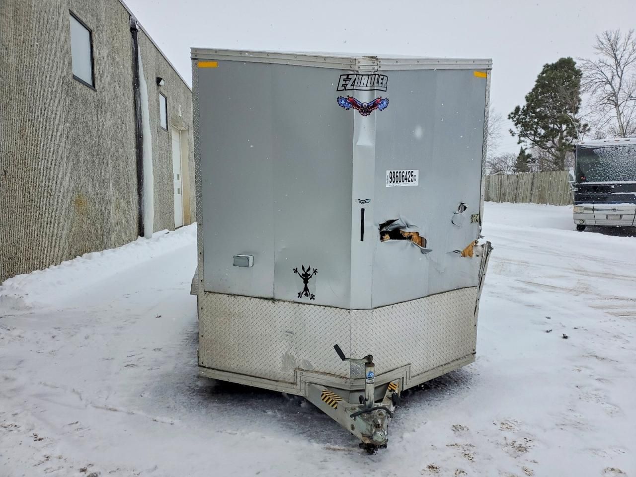 2018 Alcom Enclosed Cargo Trailer