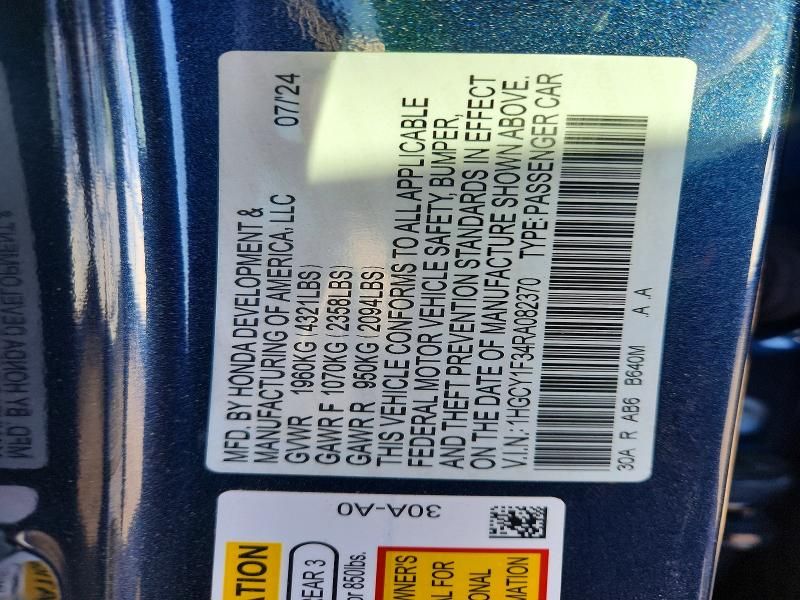 2024 Honda Accord ex