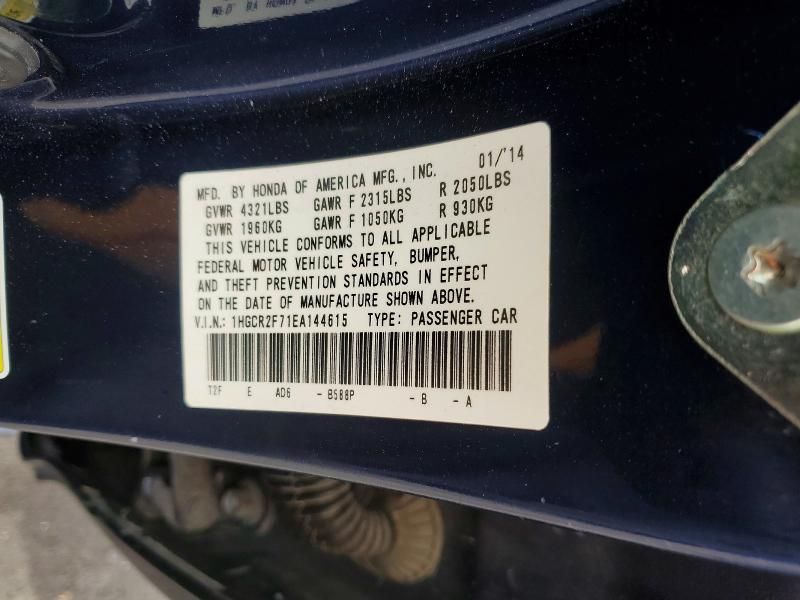 2014 Honda Accord ex