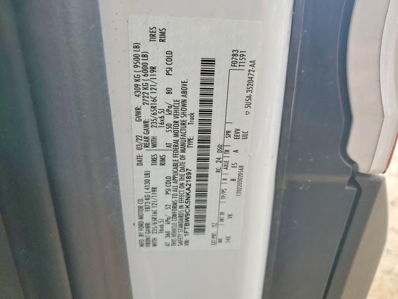 2022 Ford Transit 350 Delivery van