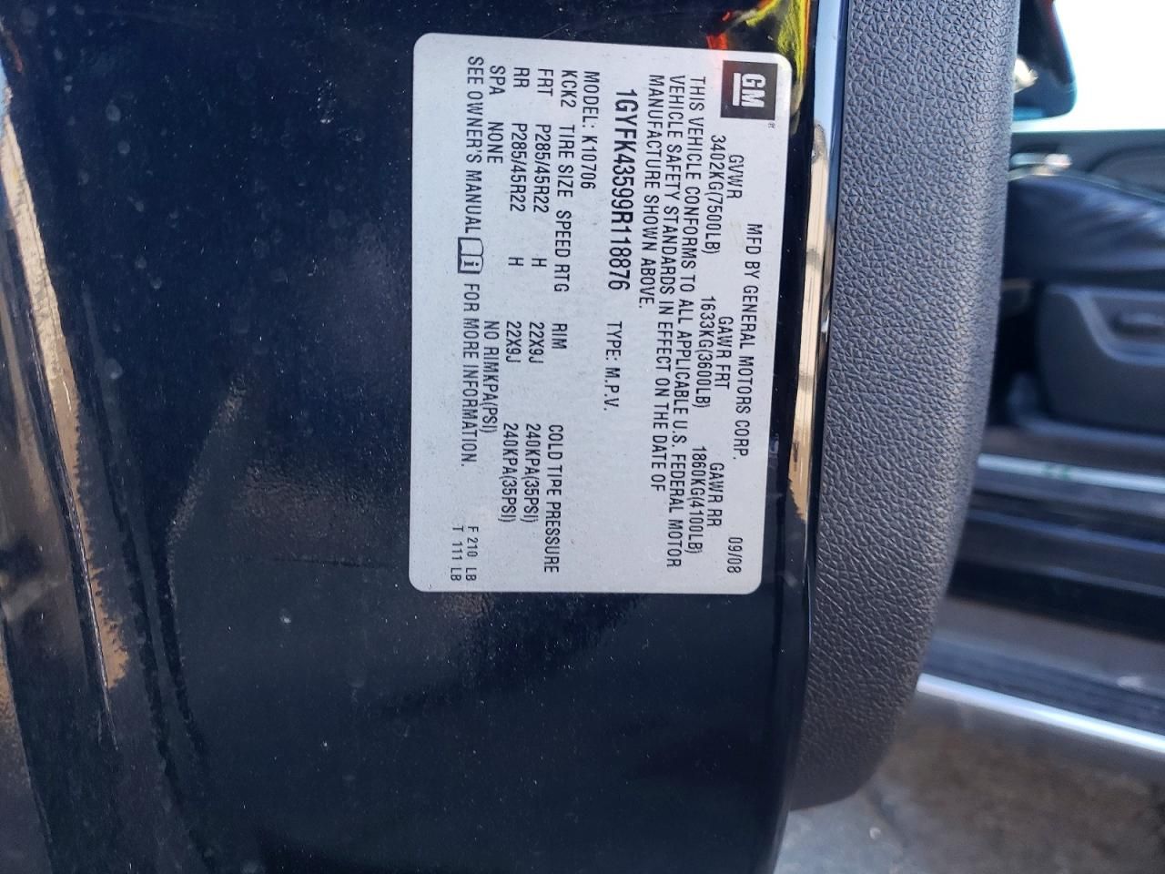 2009 Cadillac Escalade Hybrid