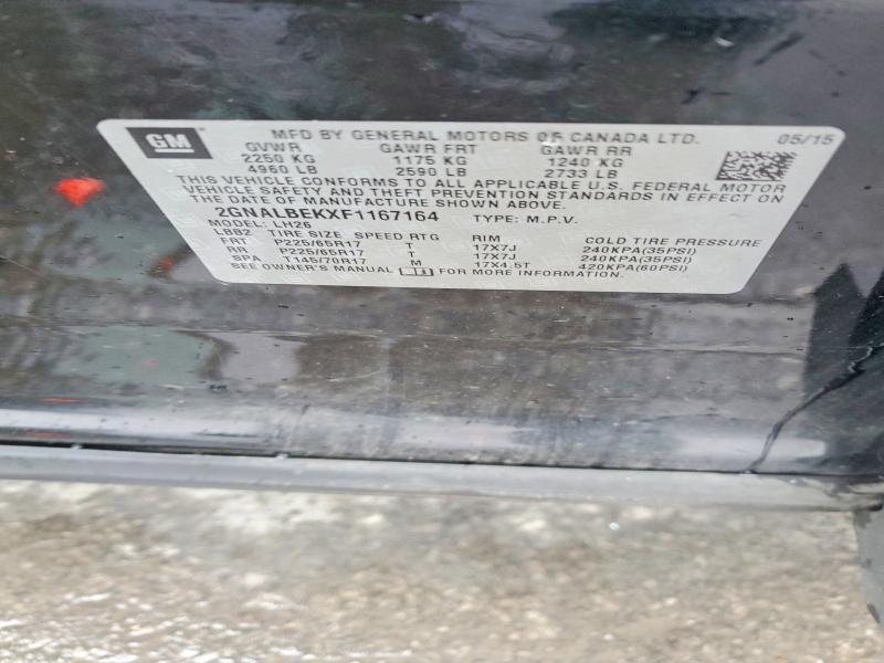 2015 Chevrolet Equinox lt