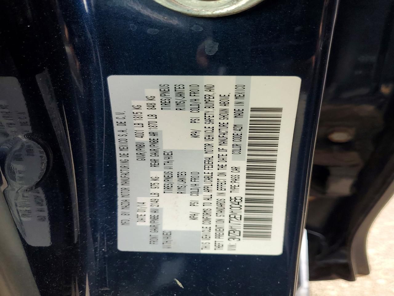 2014 Mazda 3 Touring