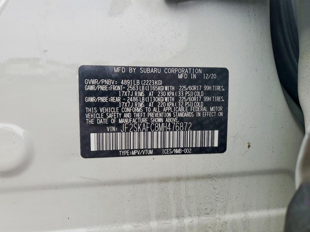 2021 Subaru Forester Premium
