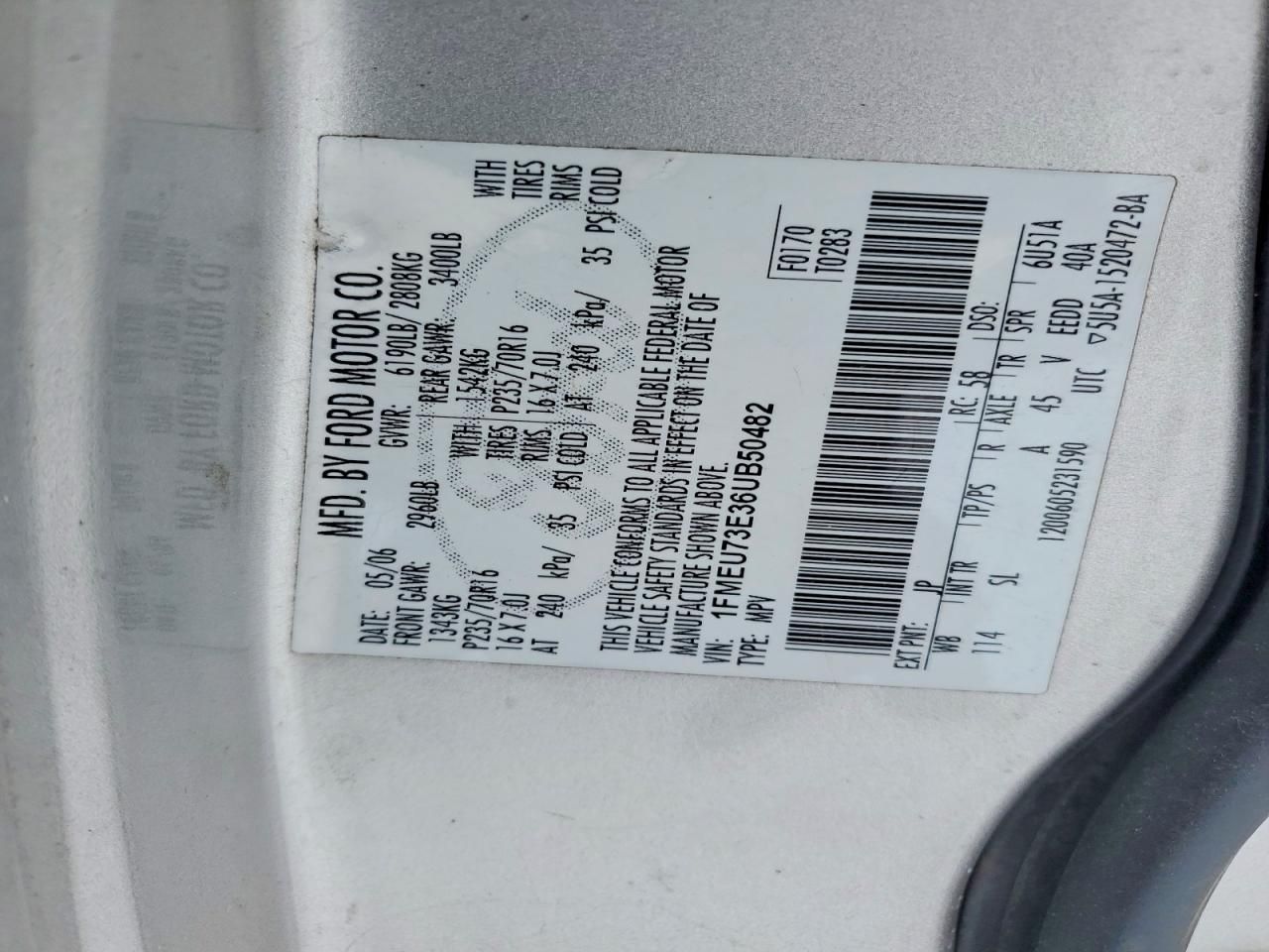 2006 Ford Explorer xlt