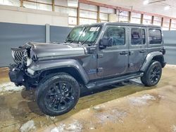 Jeep salvage cars for sale: 2025 Jeep Wrangler Sahara 4XE