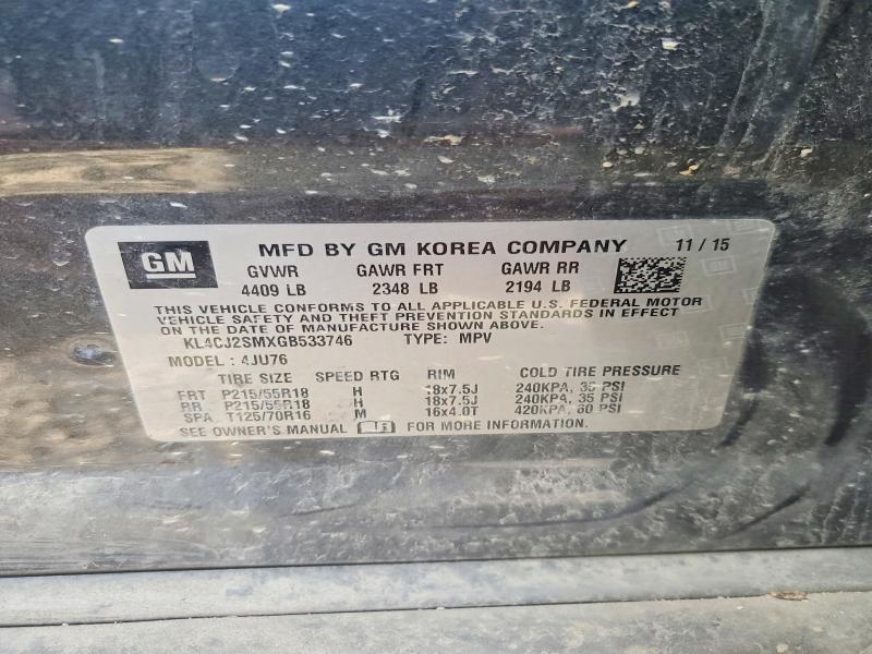 2016 Buick Encore Sport Touring