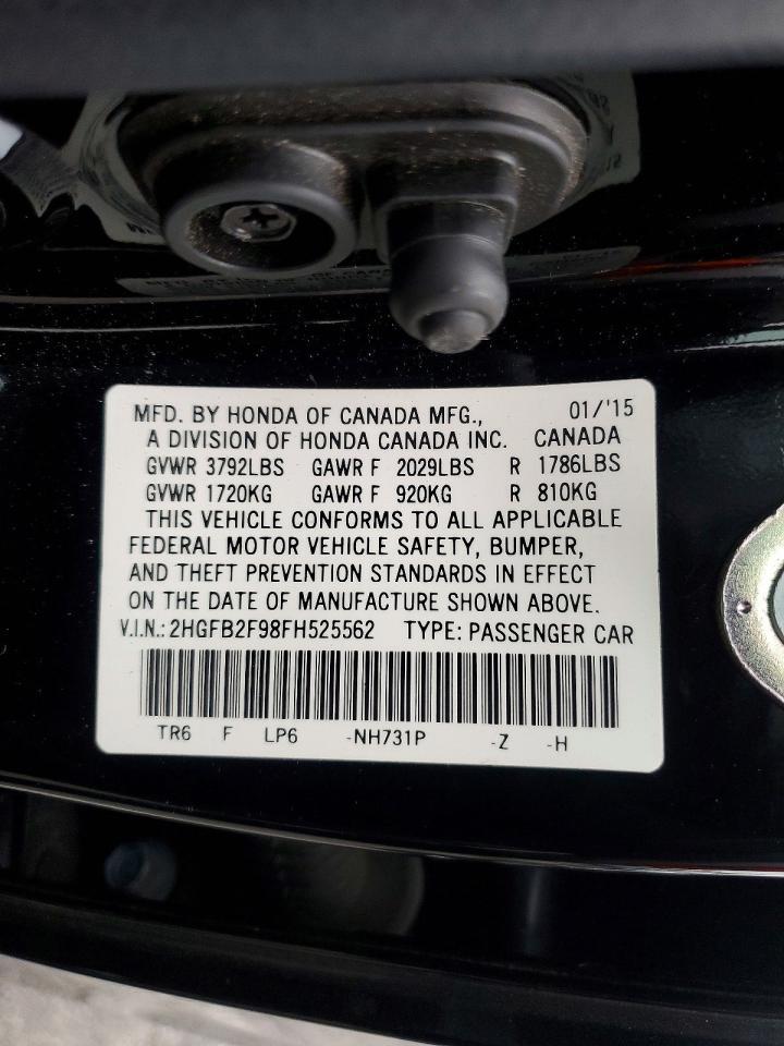 2015 Honda Civic exl