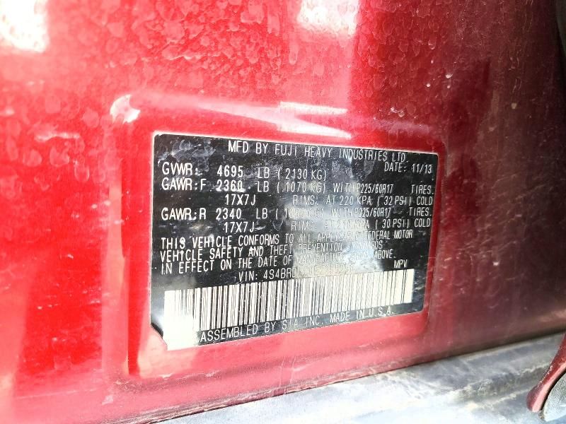 2014 Subaru Outback 3.6r Limited