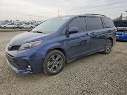 Toyota Sienna Vehiculos salvage en venta: 2020 Toyota Sienna Limited 7-passenger