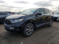 Honda salvage cars for sale: 2017 Honda Cr-v ex